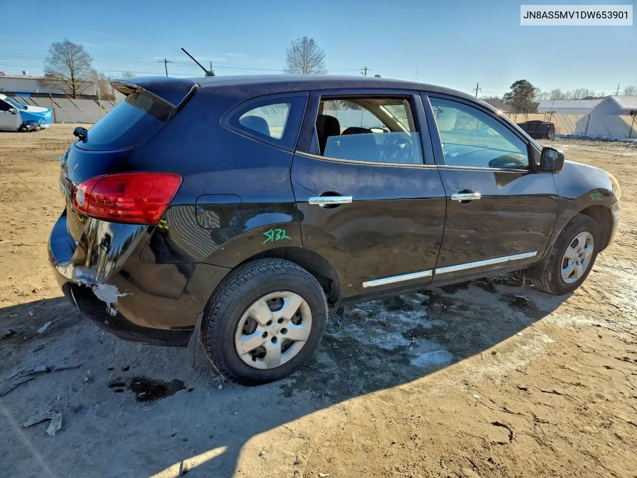 JN8AS5MV1DW653901 2013 Nissan Rogue S
