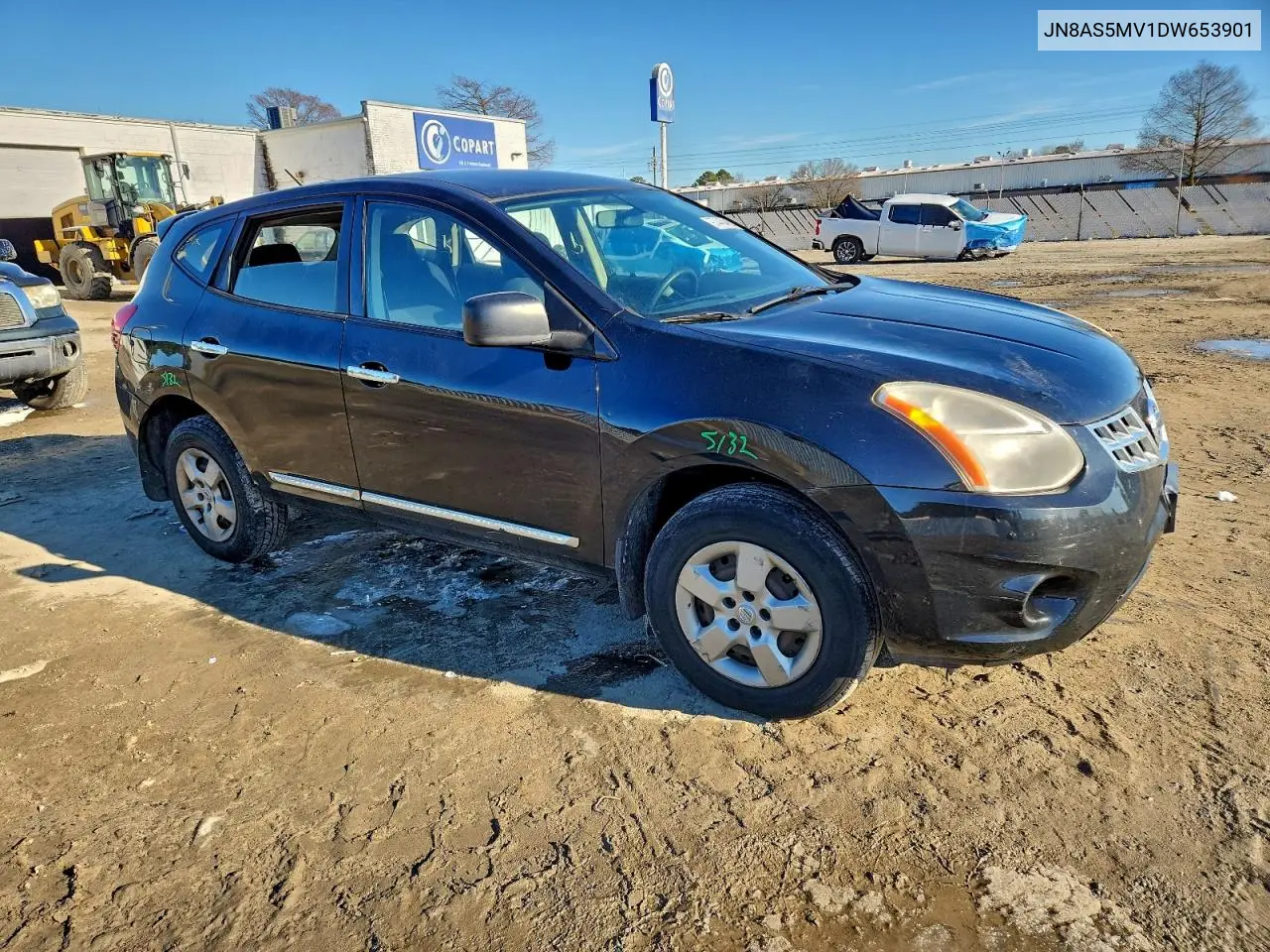 JN8AS5MV1DW653901 2013 Nissan Rogue S