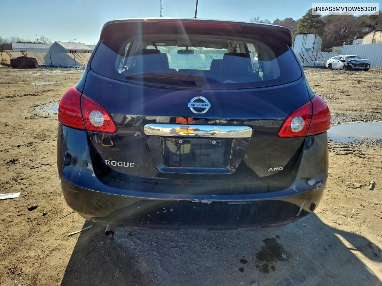 JN8AS5MV1DW653901 2013 Nissan Rogue S