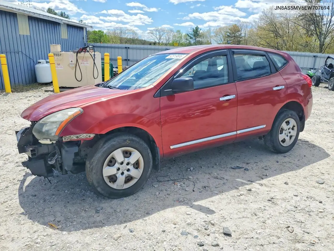 JN8AS5MV6EW707694 2014 Nissan Rogue Select S