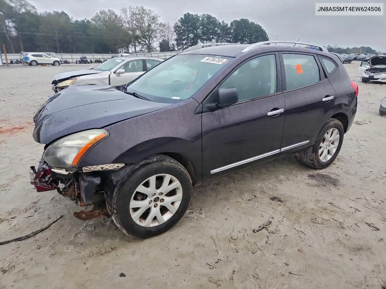 JN8AS5MT4EW624506 2014 Nissan Rogue Select S