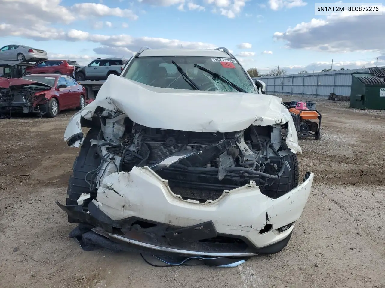 5N1AT2MT8EC872276 2014 Nissan Rogue S