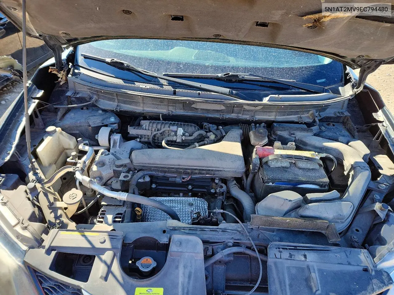 5N1AT2MV9EC794480 2014 Nissan Rogue S
