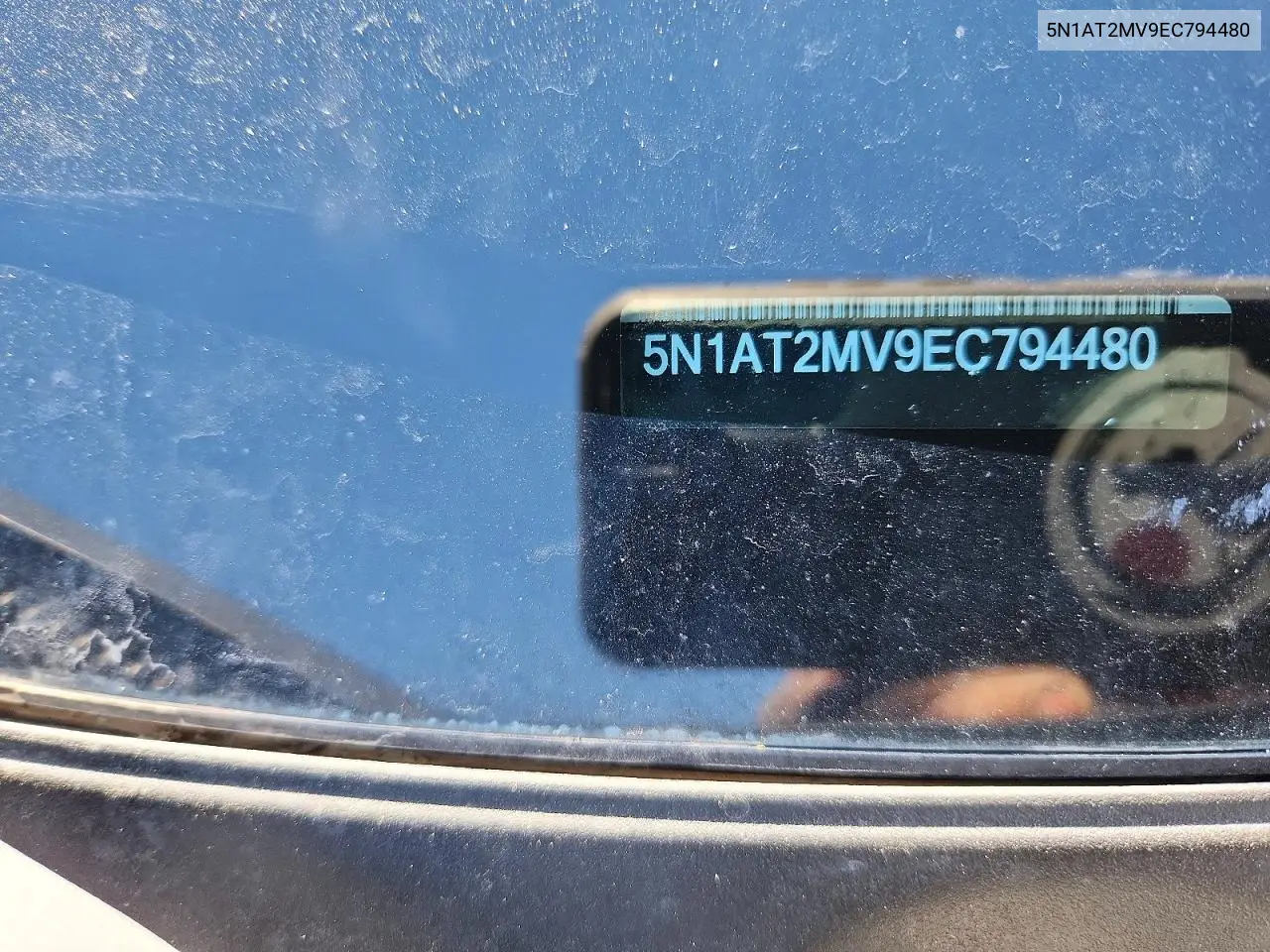 5N1AT2MV9EC794480 2014 Nissan Rogue S