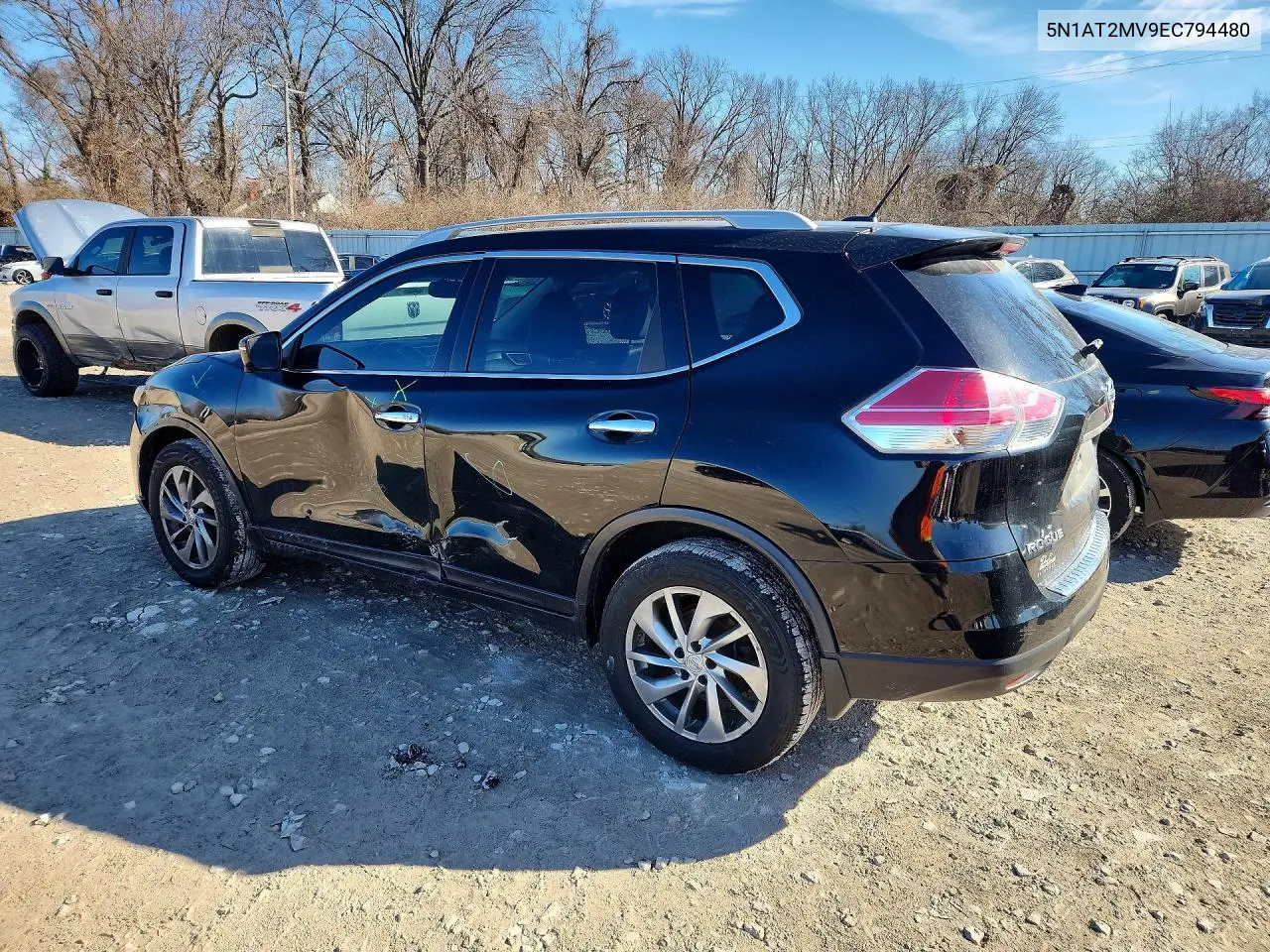 5N1AT2MV9EC794480 2014 Nissan Rogue S