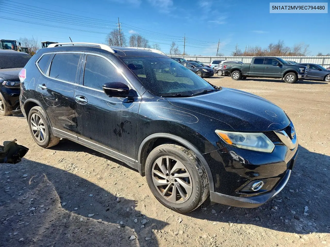 5N1AT2MV9EC794480 2014 Nissan Rogue S