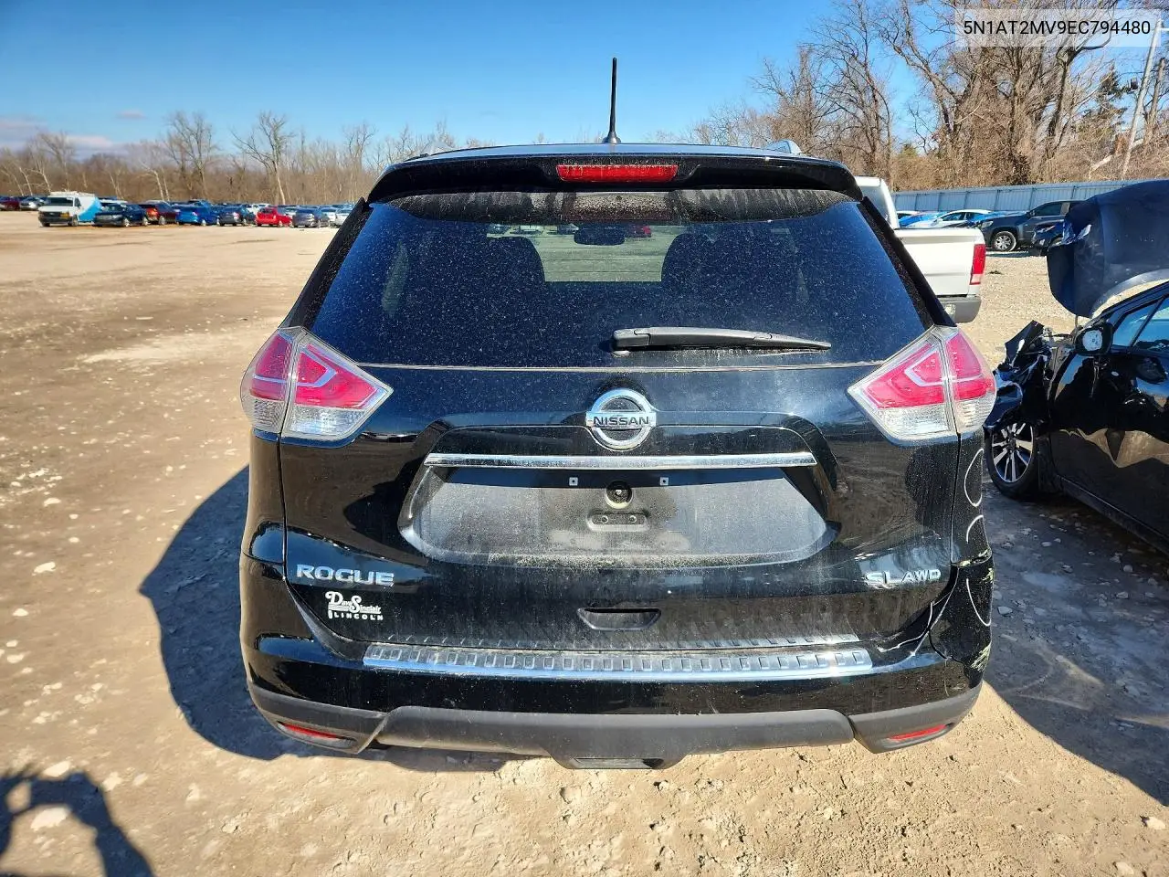 5N1AT2MV9EC794480 2014 Nissan Rogue S