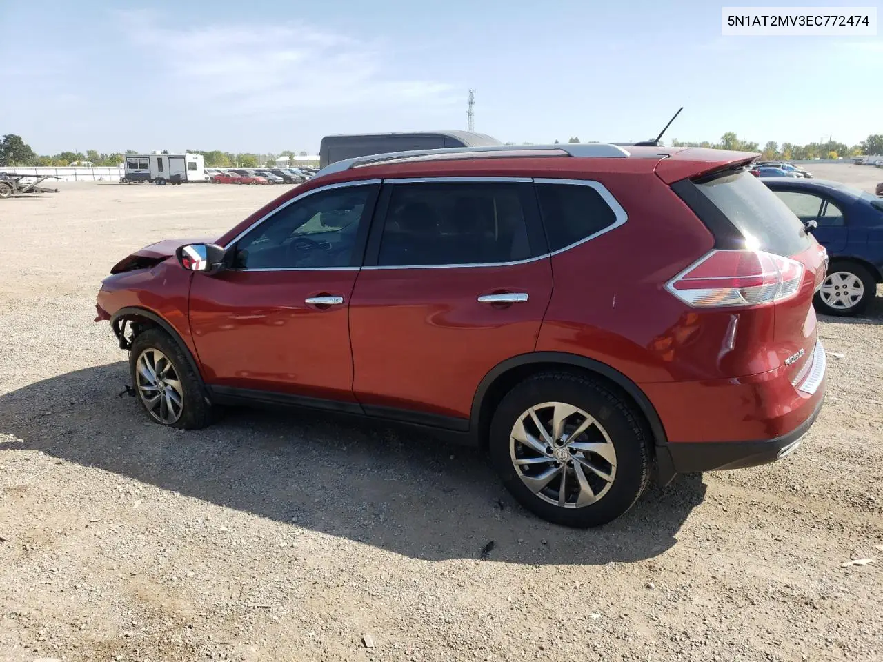 5N1AT2MV3EC772474 2014 Nissan Rogue S