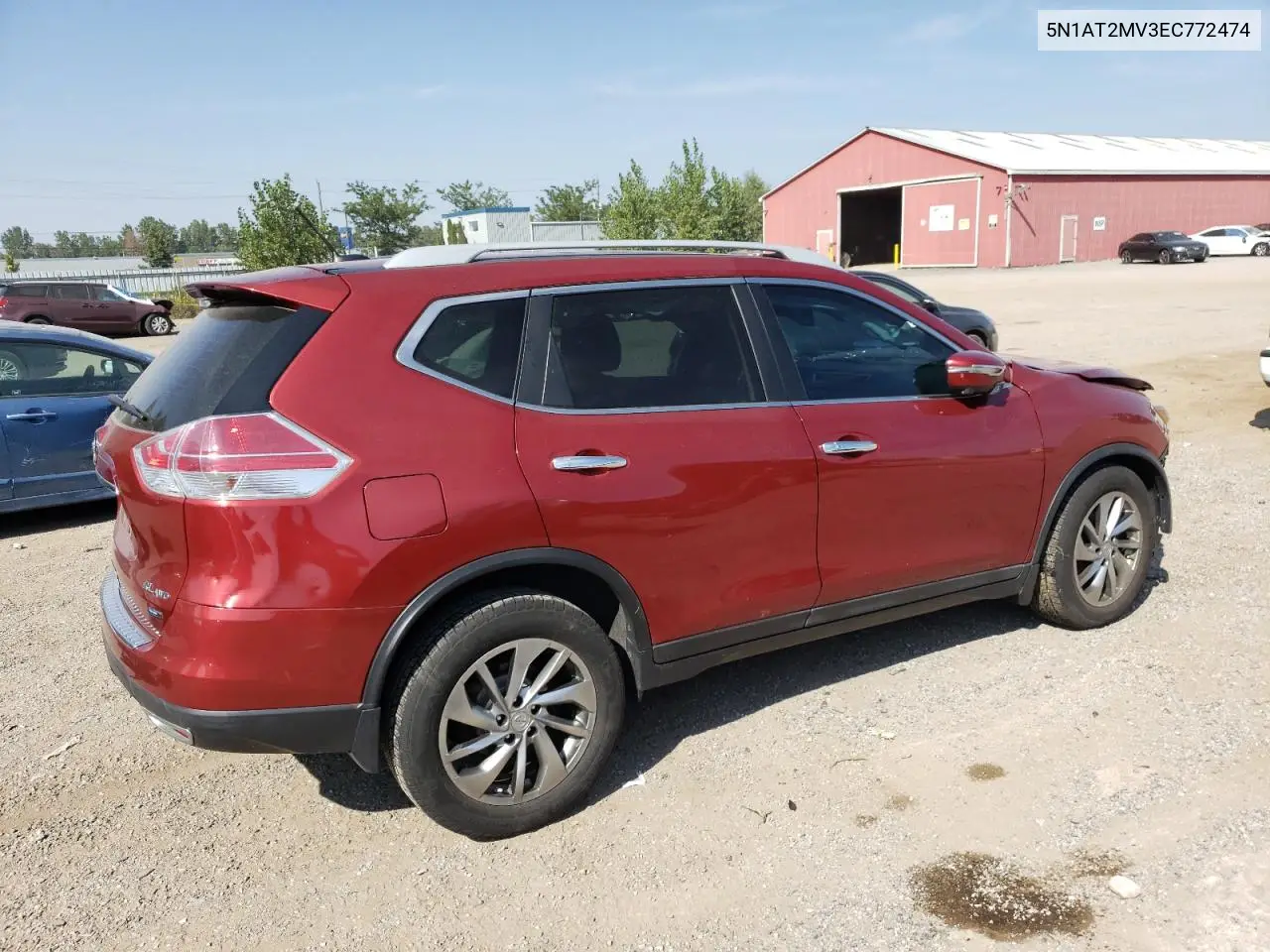 5N1AT2MV3EC772474 2014 Nissan Rogue S