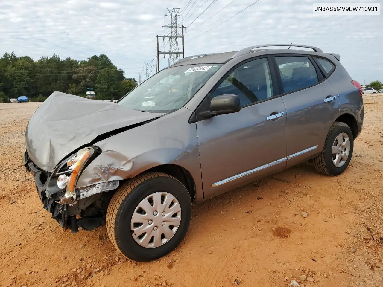 JN8AS5MV9EW710931 2014 Nissan Rogue Select S