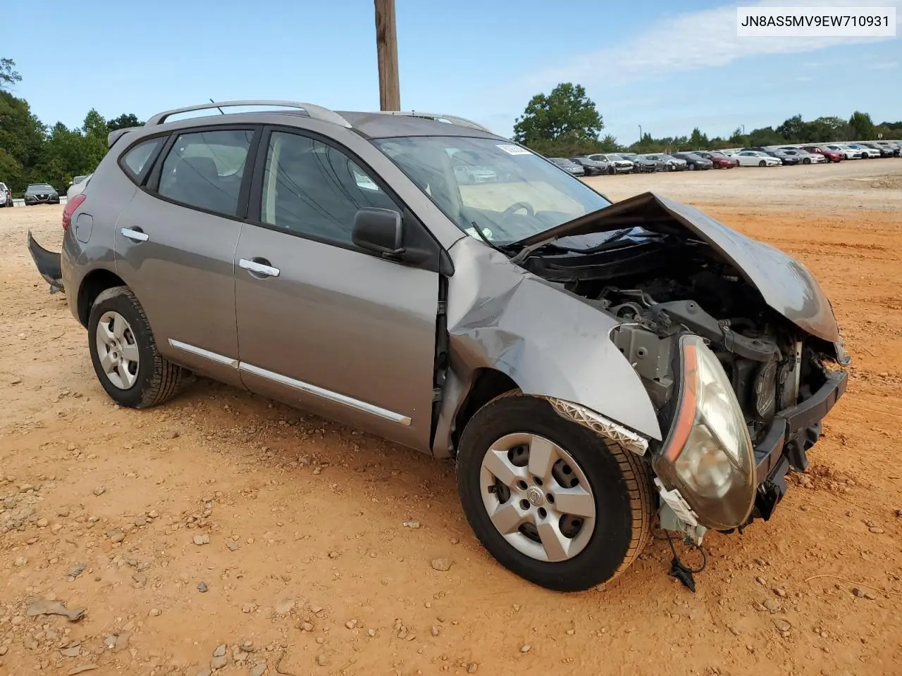 JN8AS5MV9EW710931 2014 Nissan Rogue Select S