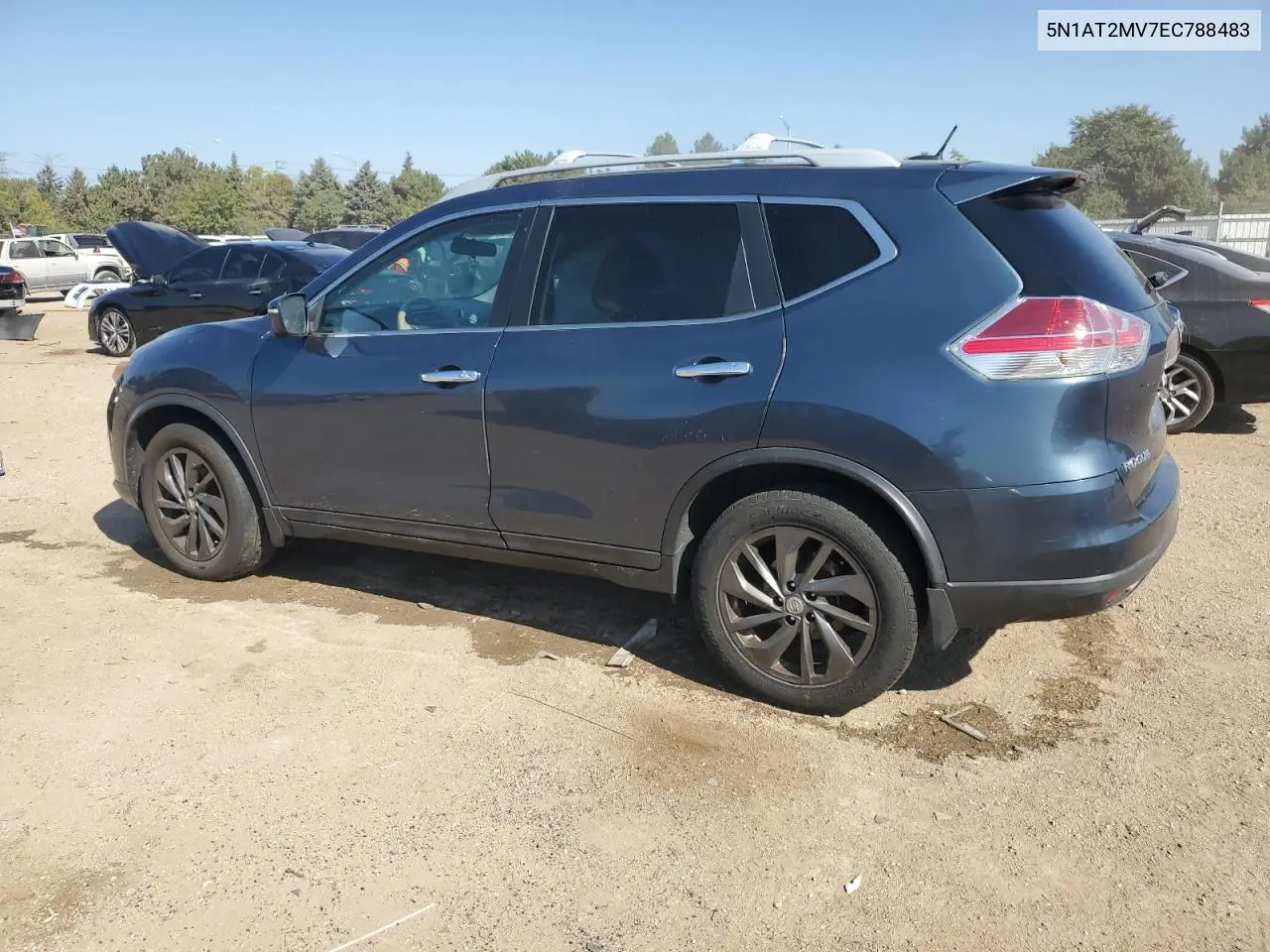 5N1AT2MV7EC788483 2014 Nissan Rogue S
