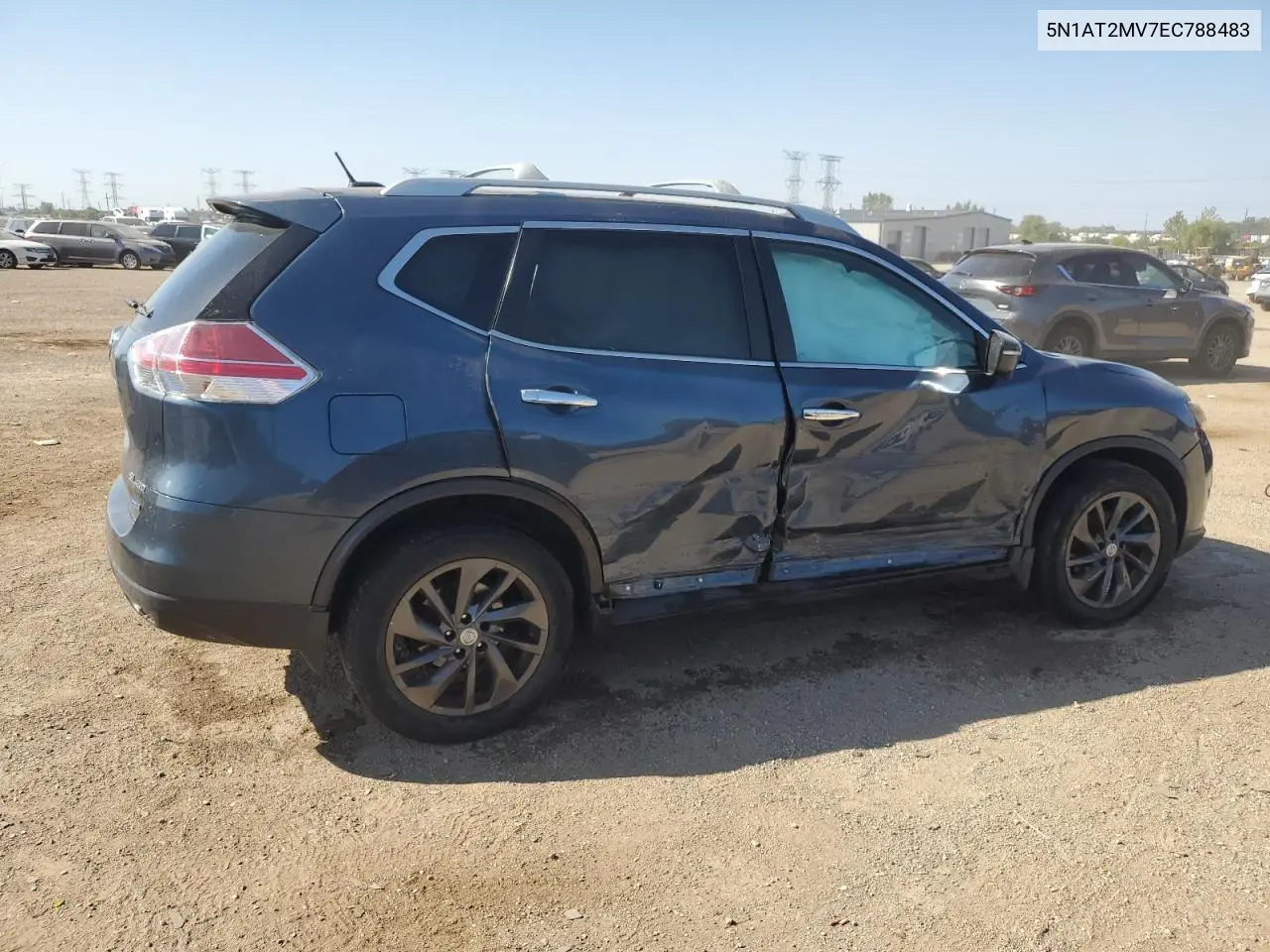 5N1AT2MV7EC788483 2014 Nissan Rogue S