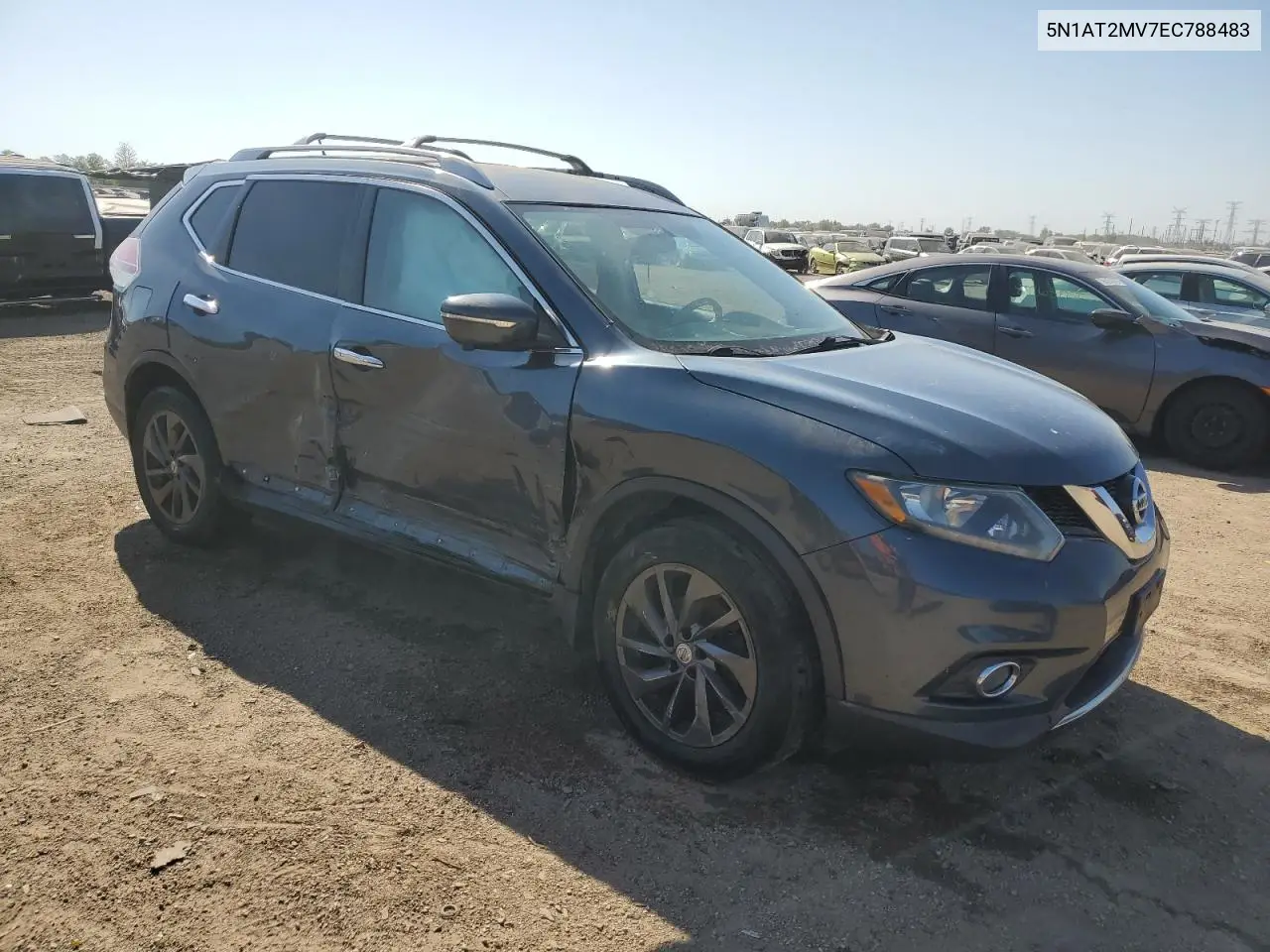 5N1AT2MV7EC788483 2014 Nissan Rogue S