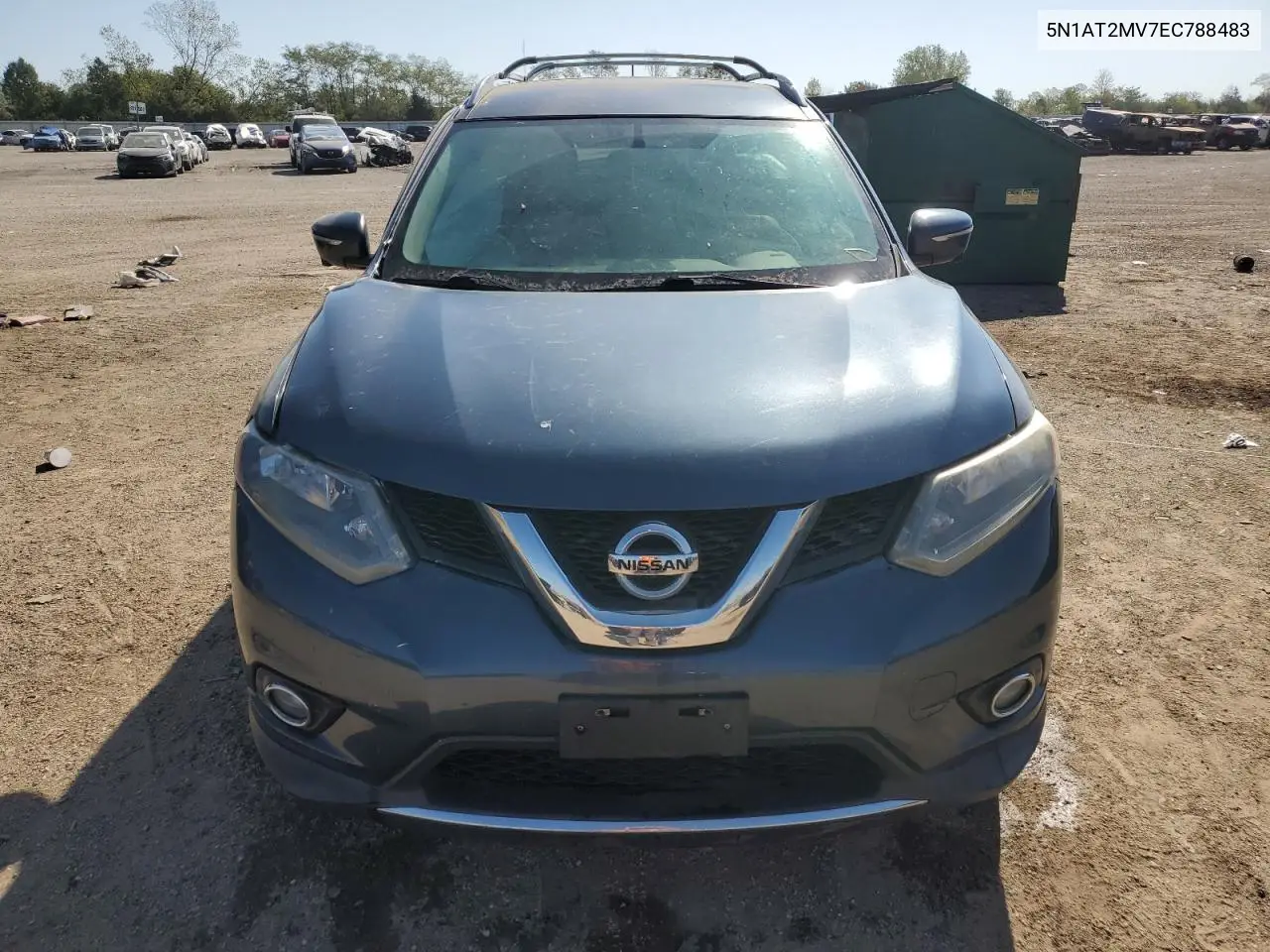 5N1AT2MV7EC788483 2014 Nissan Rogue S