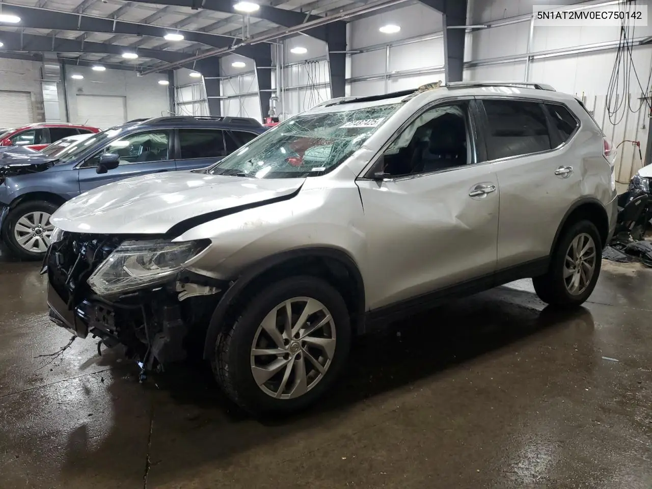 5N1AT2MV0EC750142 2014 Nissan Rogue S