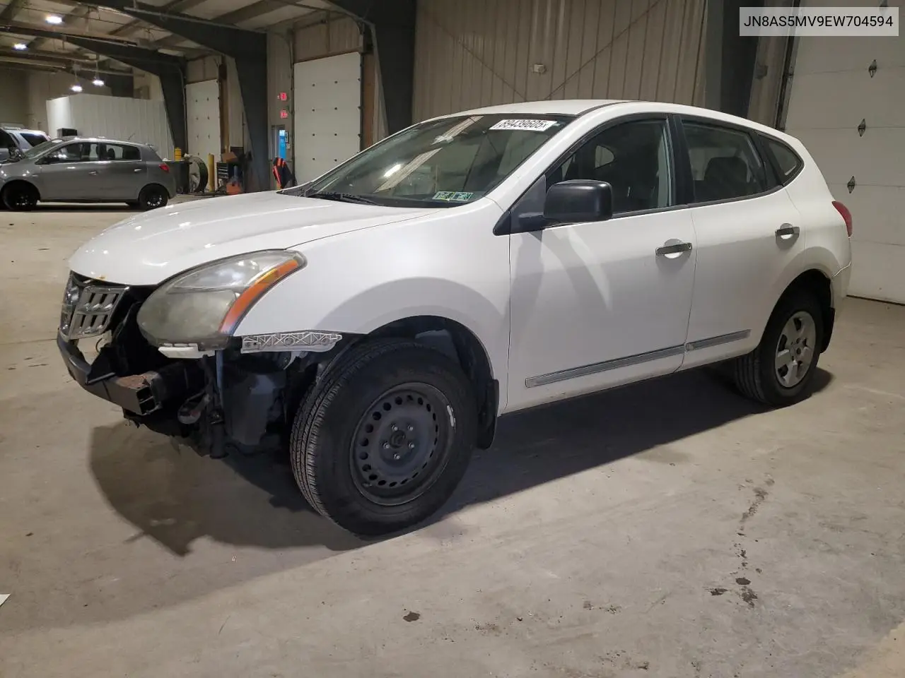 JN8AS5MV9EW704594 2014 Nissan Rogue Select S