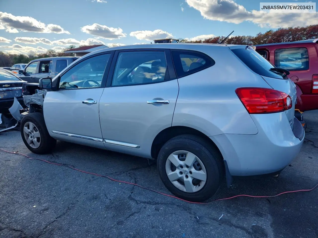 JN8AS5MV7EW203431 2014 Nissan Rogue Select S