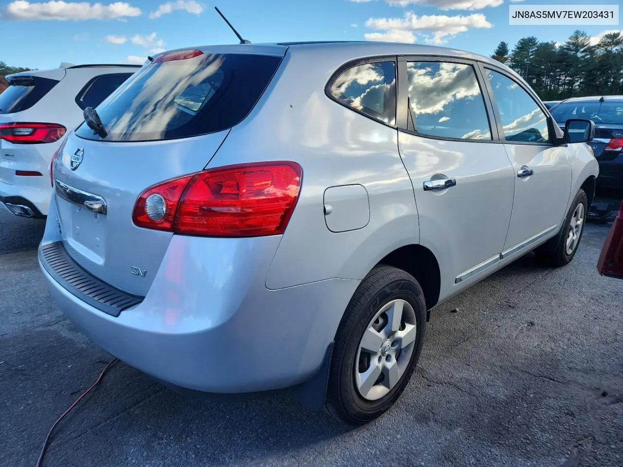 JN8AS5MV7EW203431 2014 Nissan Rogue Select S