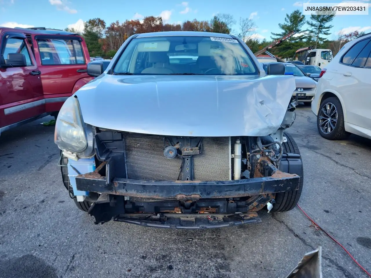 JN8AS5MV7EW203431 2014 Nissan Rogue Select S