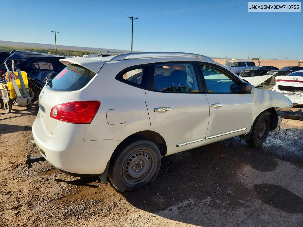 JN8AS5MV0EW718755 2014 Nissan Rogue Select S