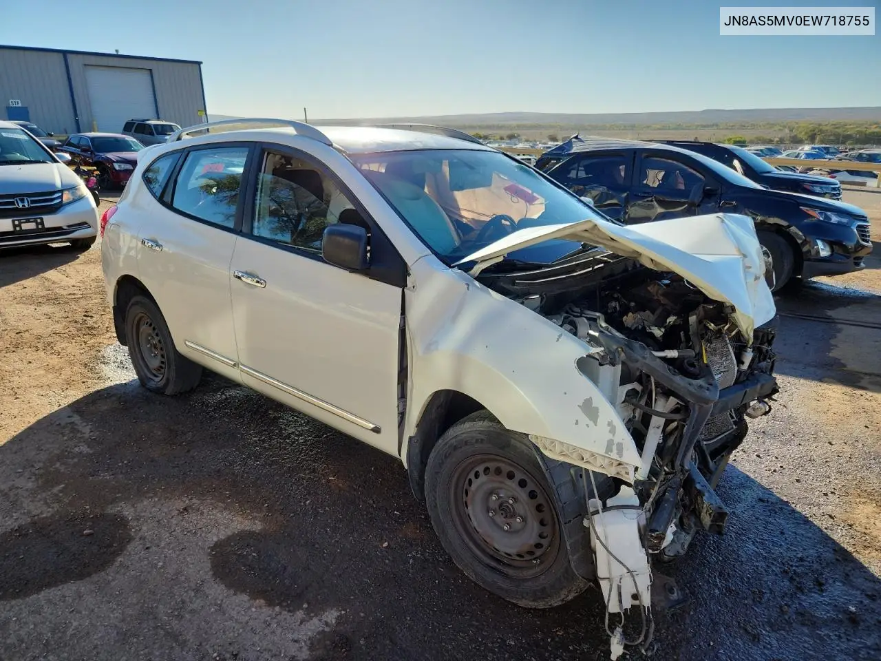 JN8AS5MV0EW718755 2014 Nissan Rogue Select S