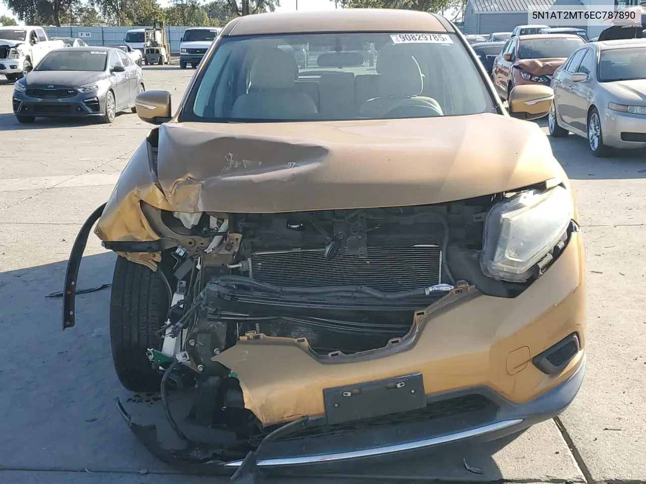 5N1AT2MT6EC787890 2014 Nissan Rogue S