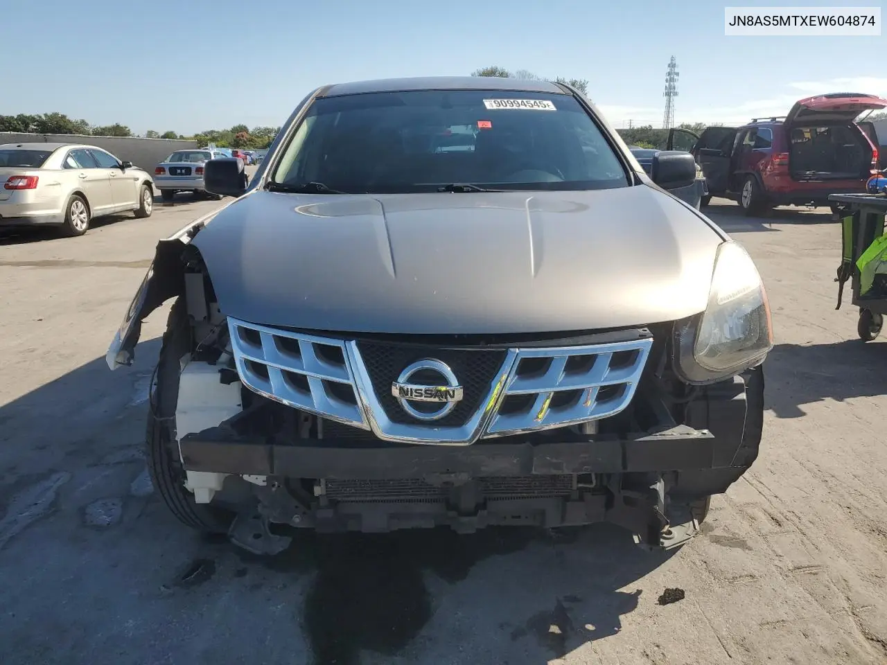 JN8AS5MTXEW604874 2014 Nissan Rogue Select S