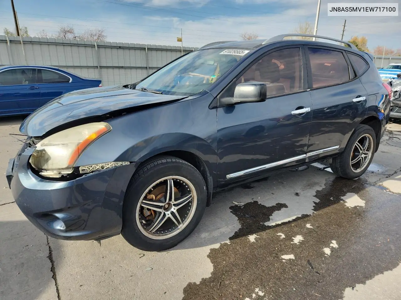 JN8AS5MV1EW717100 2014 Nissan Rogue Select S