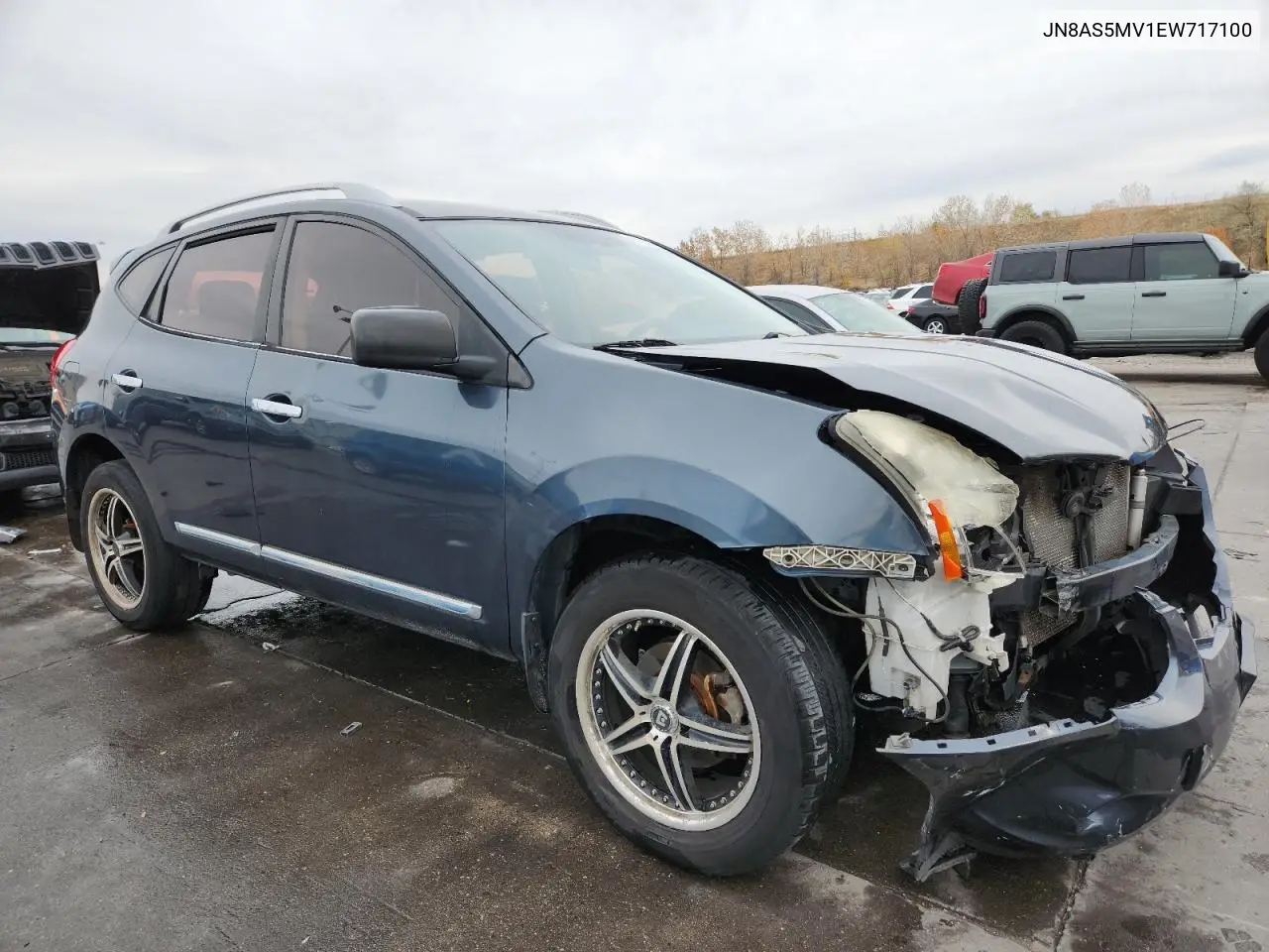JN8AS5MV1EW717100 2014 Nissan Rogue Select S