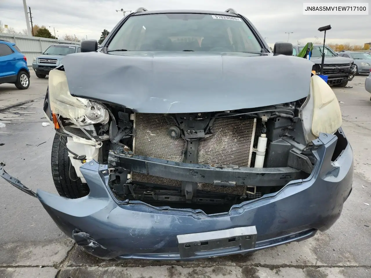JN8AS5MV1EW717100 2014 Nissan Rogue Select S