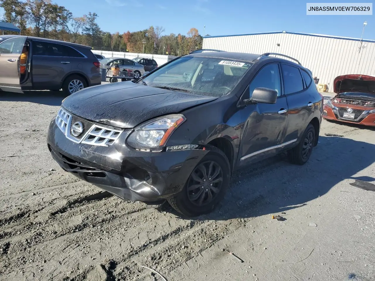 JN8AS5MV0EW706329 2014 Nissan Rogue Select S