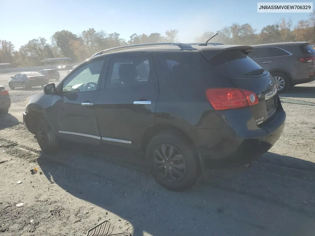 JN8AS5MV0EW706329 2014 Nissan Rogue Select S