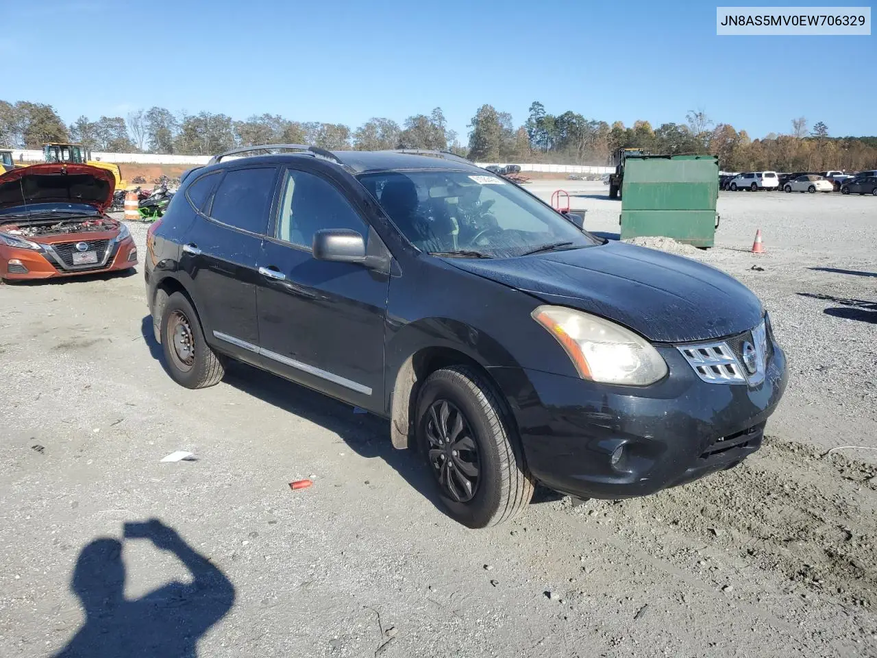 JN8AS5MV0EW706329 2014 Nissan Rogue Select S