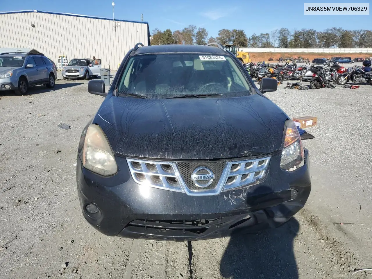 JN8AS5MV0EW706329 2014 Nissan Rogue Select S