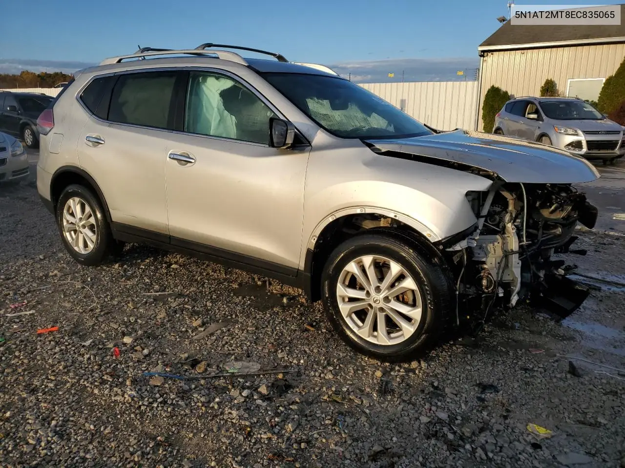 5N1AT2MT8EC835065 2014 Nissan Rogue S