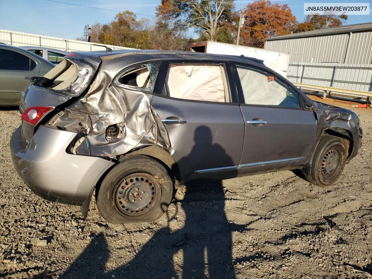 JN8AS5MV3EW203877 2014 Nissan Rogue Select S