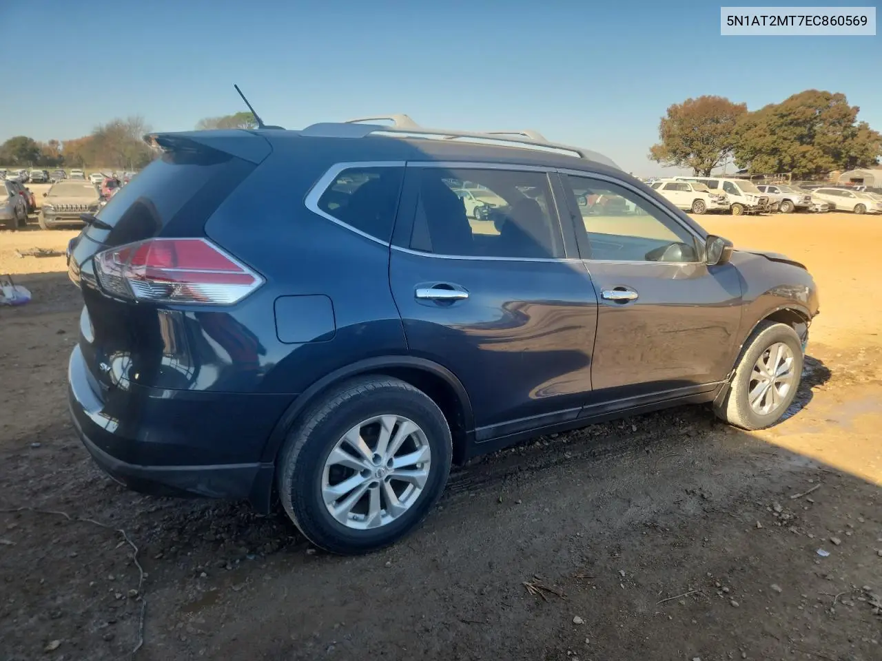 5N1AT2MT7EC860569 2014 Nissan Rogue S