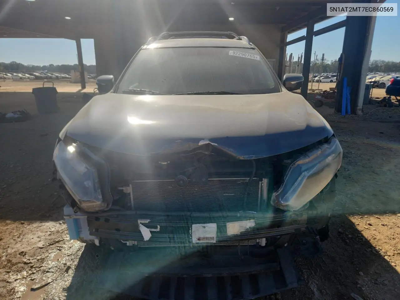 5N1AT2MT7EC860569 2014 Nissan Rogue S
