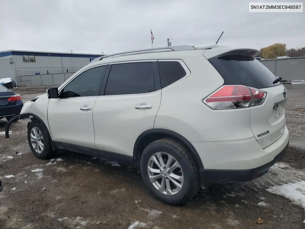 5N1AT2MM3EC848587 2014 Nissan Rogue S