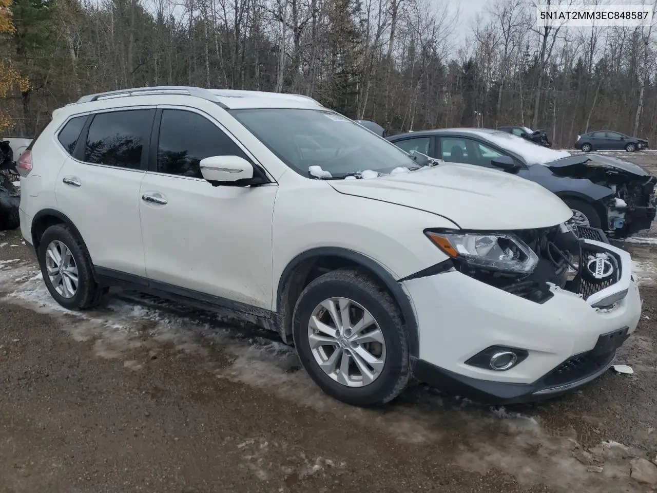5N1AT2MM3EC848587 2014 Nissan Rogue S