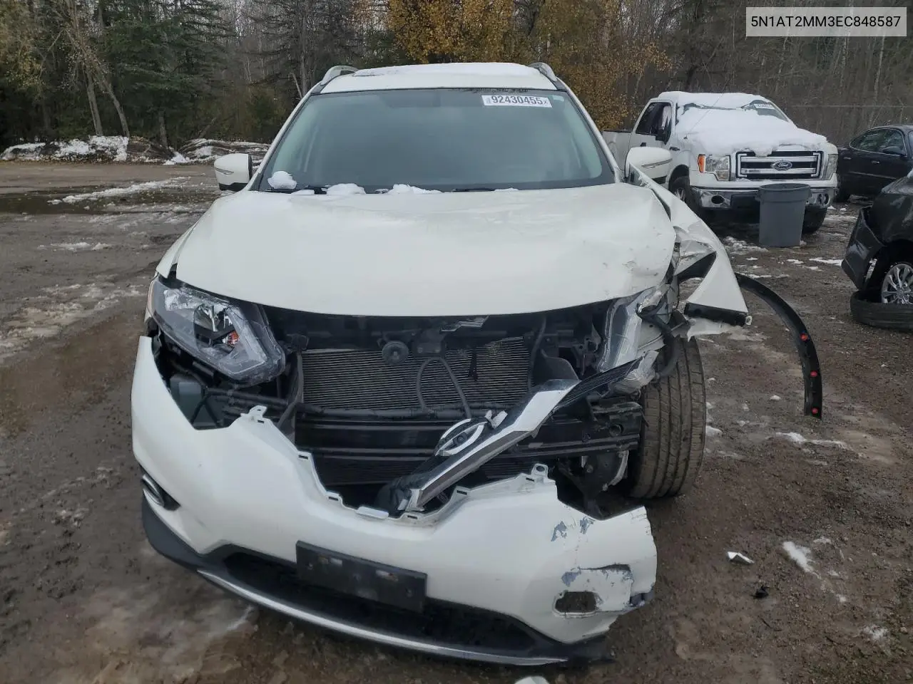 5N1AT2MM3EC848587 2014 Nissan Rogue S