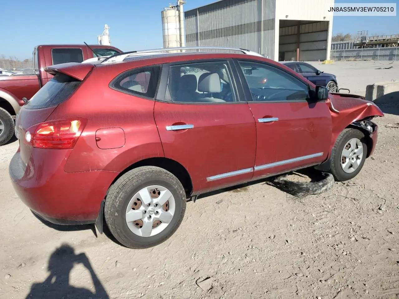 JN8AS5MV3EW705210 2014 Nissan Rogue Select S
