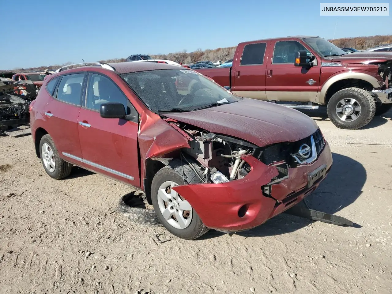 JN8AS5MV3EW705210 2014 Nissan Rogue Select S
