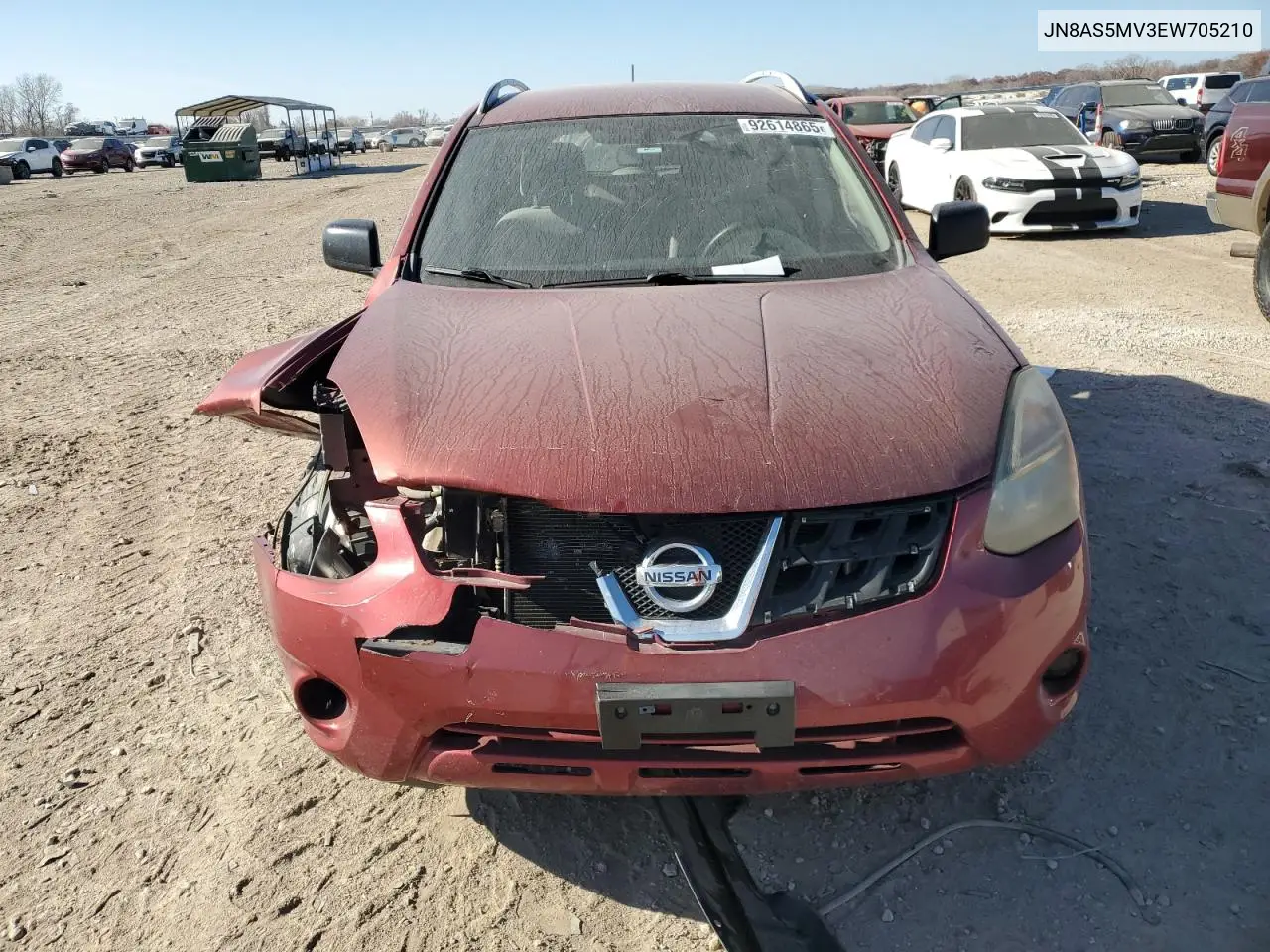 JN8AS5MV3EW705210 2014 Nissan Rogue Select S