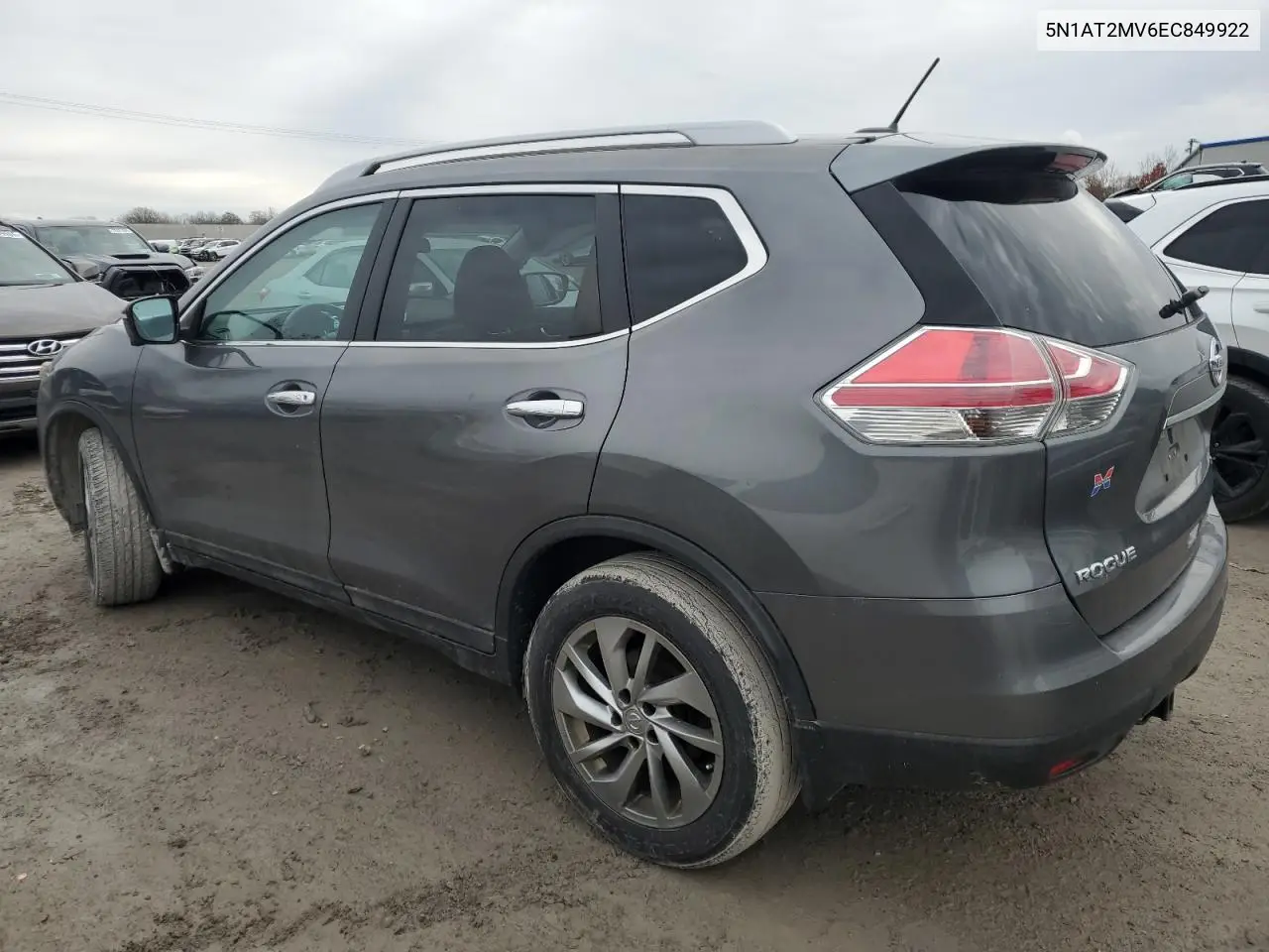 5N1AT2MV6EC849922 2014 Nissan Rogue S
