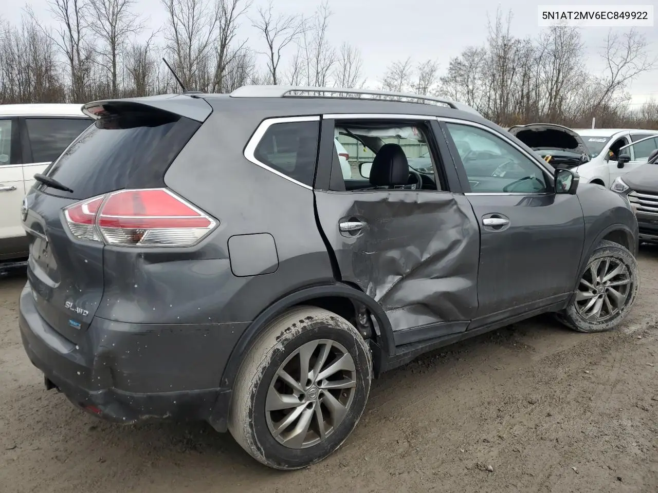 5N1AT2MV6EC849922 2014 Nissan Rogue S