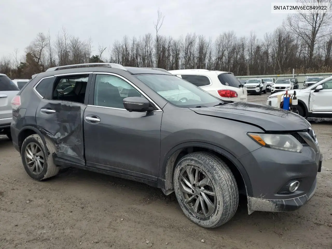 5N1AT2MV6EC849922 2014 Nissan Rogue S