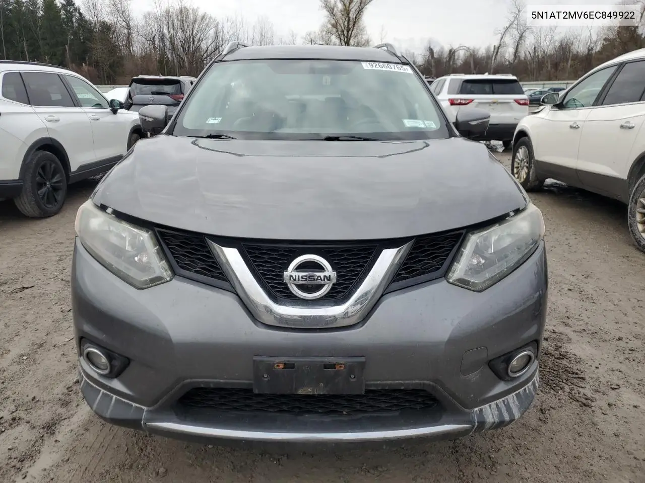 5N1AT2MV6EC849922 2014 Nissan Rogue S