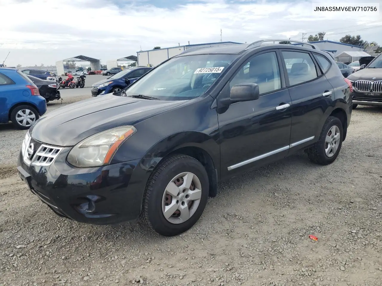 JN8AS5MV6EW710756 2014 Nissan Rogue Select S